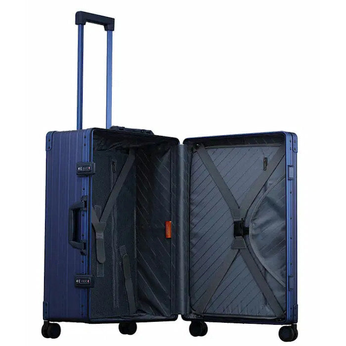 Aleon 26 Traveler with Suiter Aluminum Hardside Luggage Sapphire