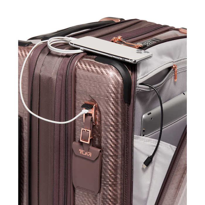 Continental Front Pocket Expandable 4 Wheeled Carry-On