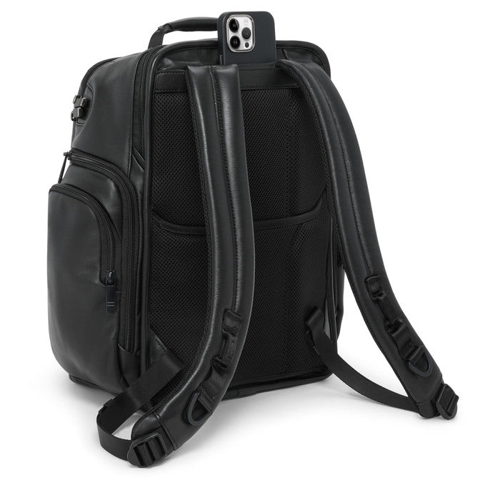 Tumi Leather Brief Pack