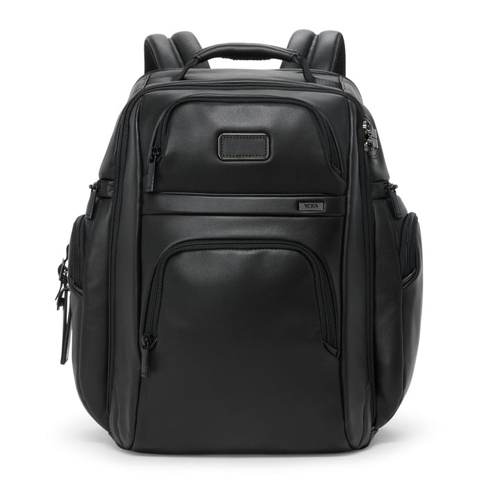 Tumi Leather Brief Pack