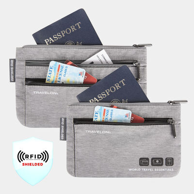 Currency & Passport Pouches