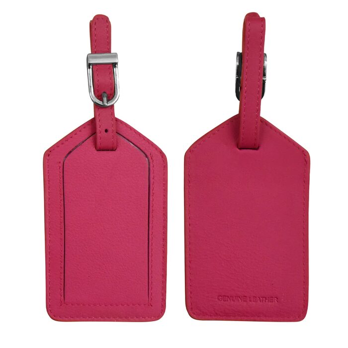 Leather Luggage tag