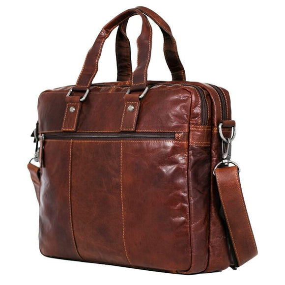 Voyager Professional Double Gusset Zip Briefcase