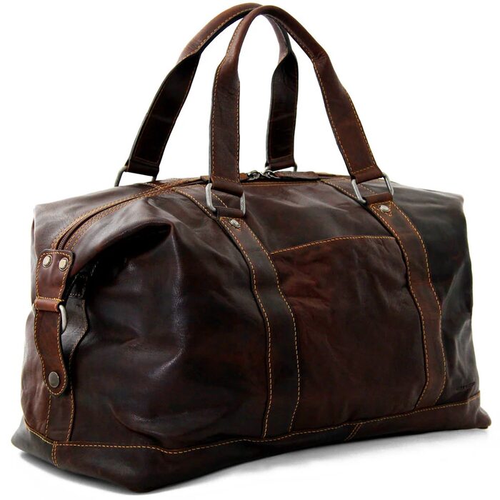 Voyager Leather Duffle Bag