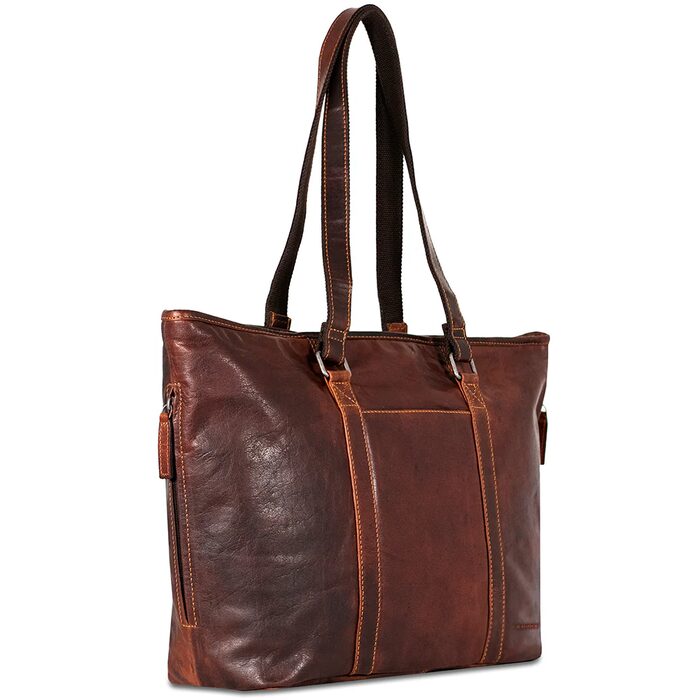 Voyager Leather Shopper Tote