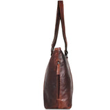 Voyager Leather Shopper Tote