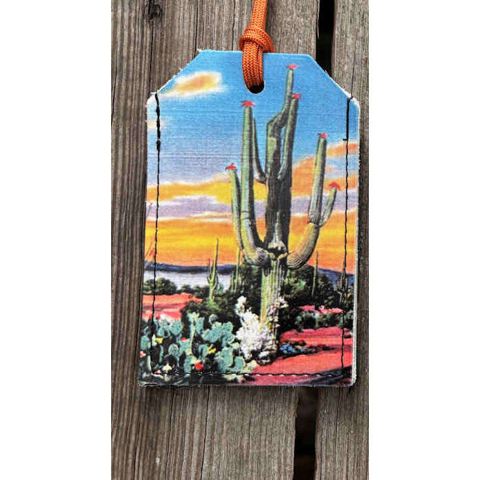 Backerton Leather Luggage Tags