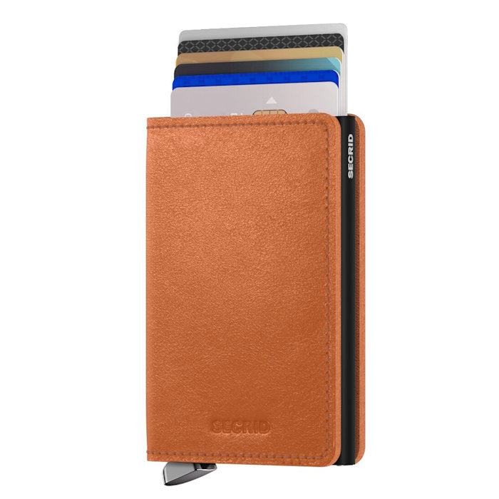 Premium Slimwallet Basco Cognac