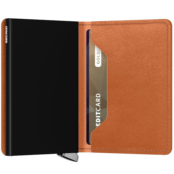 Premium Slimwallet Basco Cognac