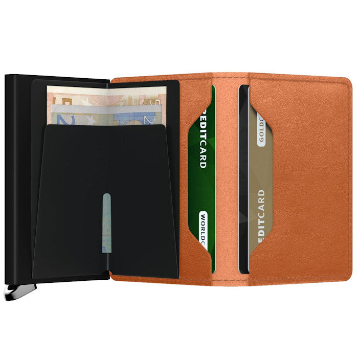 Premium Slimwallet Basco Cognac