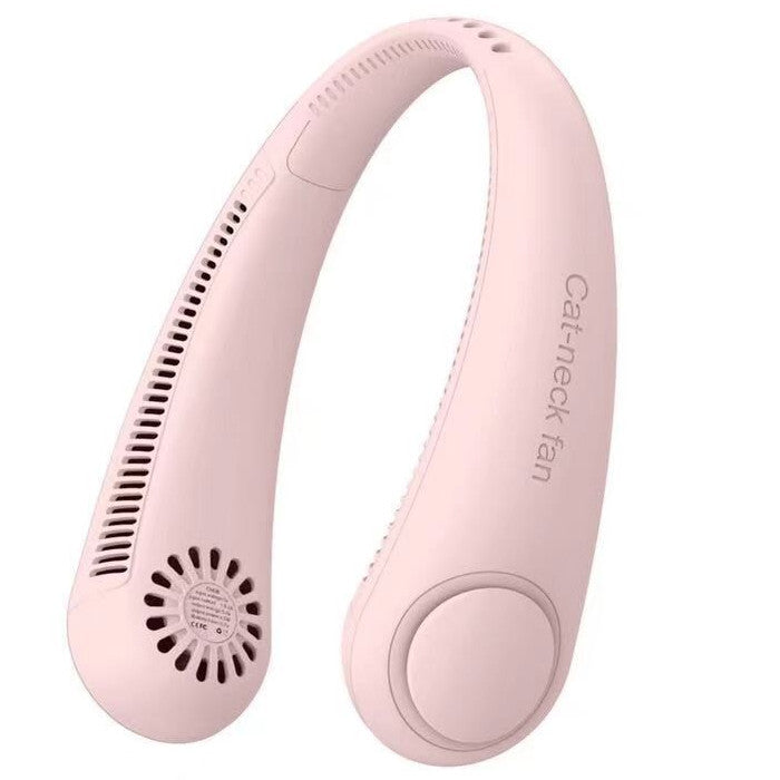 Bladeless Neck Fan Pink
