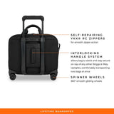 @Work Medium Spinner Briefcase