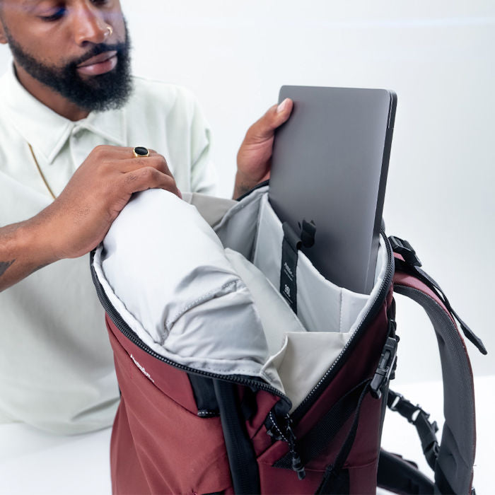 Globerider35 Travel Backpack Garnet Laptop