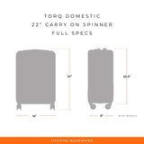 Torq Domestic Carry-on Spinner