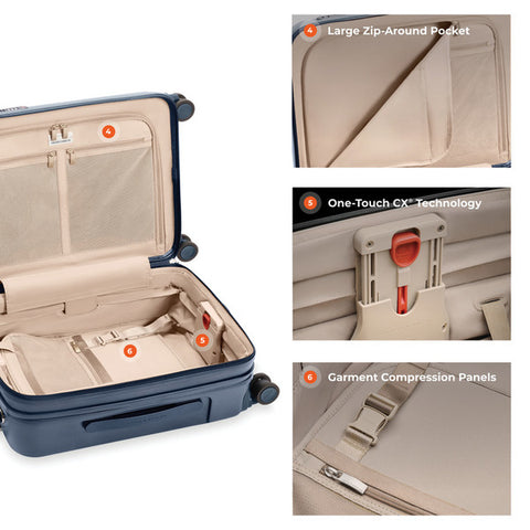 Sympatico 3.0 Global 21" Carry-on Expandable Spinner