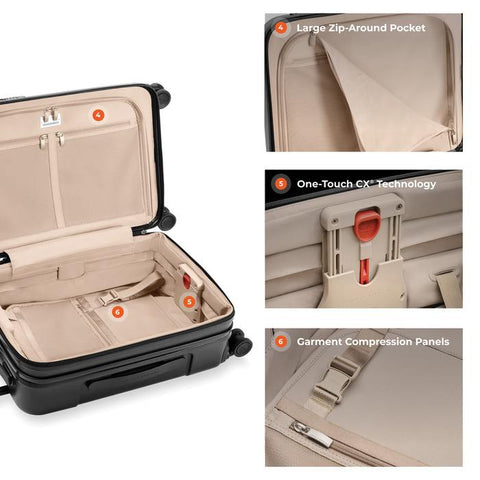 Sympatico 3.0 Essential 22" Carry-on Expandable Spinner