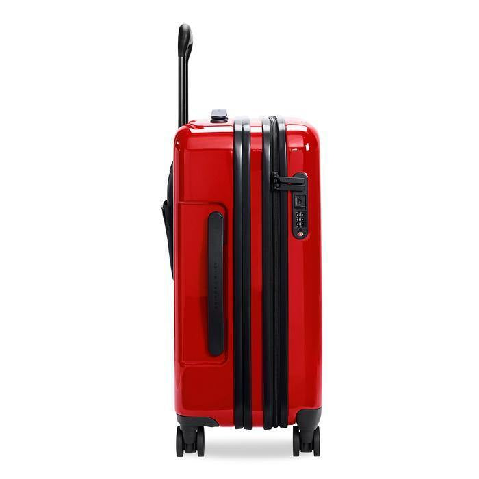 Briggs & Riley Sympatico in Glossy Ruby Carry-on sized
