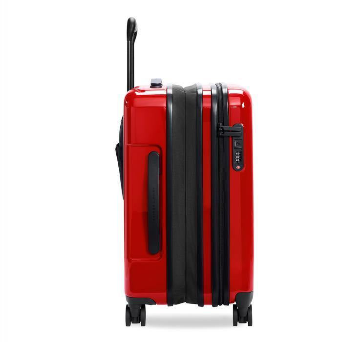 Briggs & Riley Sympatico in Glossy Ruby Carry-on sized Expandable