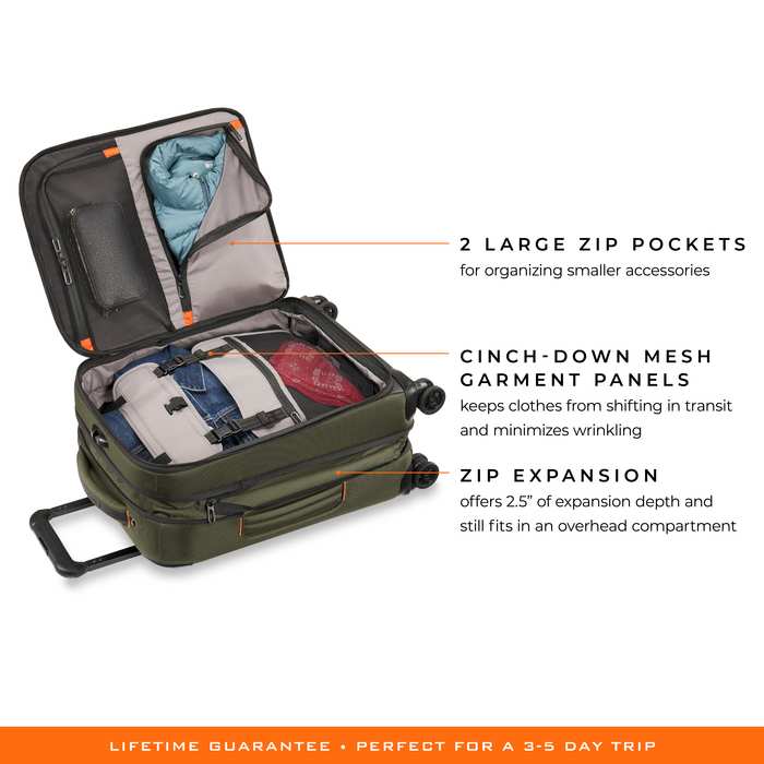 ZDX 21" International Carry-On Spinner