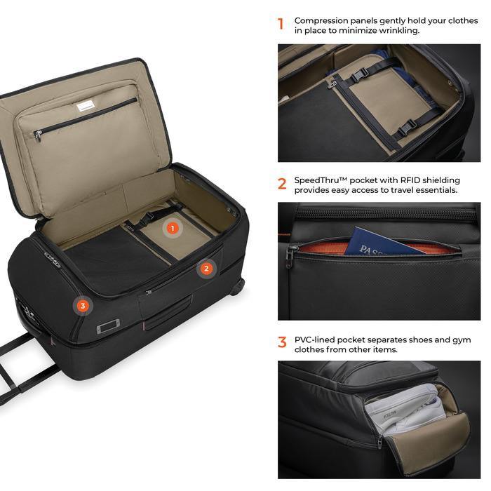 ZDX Medium 2-Wheel Upright Duffle