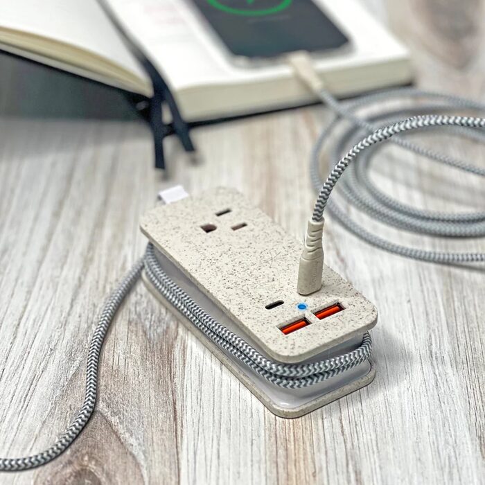 Power Trip Eco Outlet USB Fast Charging Station