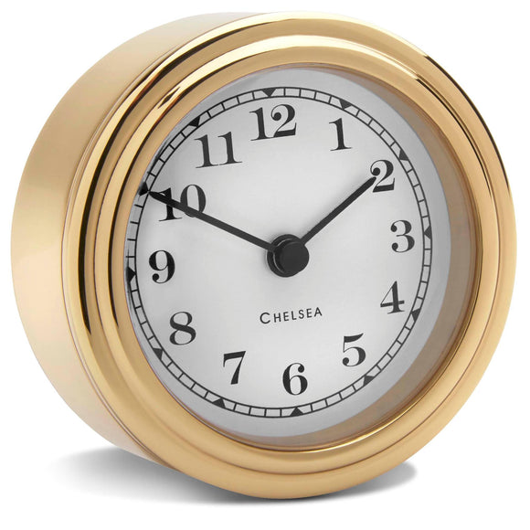 Harwich Desk Clock Brass