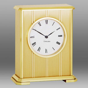 Embassy Clock in Brass
