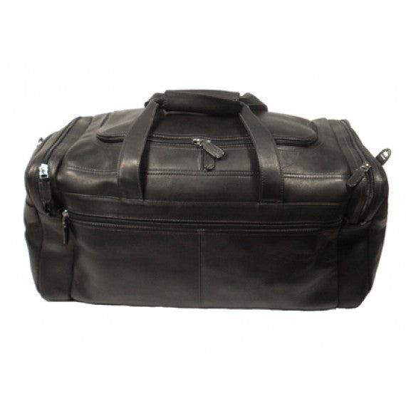 Dorado 21" Multi-Pocket Carry-On Leather Duffel