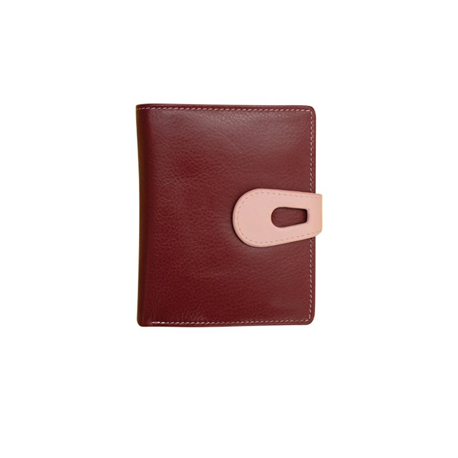 Small Wallet- Merlot Blush