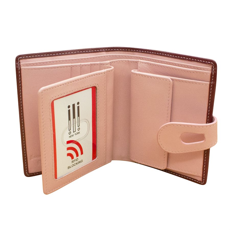 Small Wallet- Merlot Blush