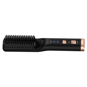 USB Straightening Hair Brush