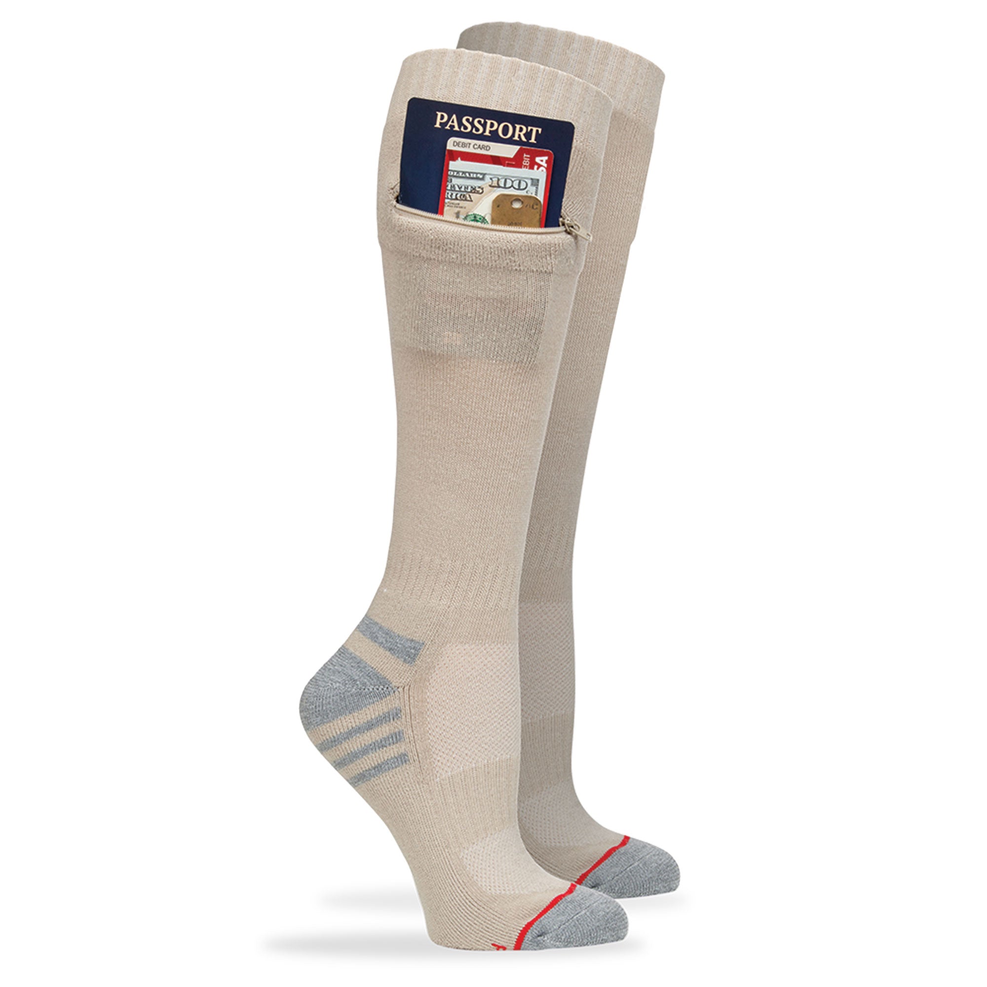 Passport Security Sock