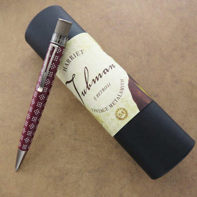 Tornado Vintage Metalsmith  Harriet Tubman Rollerball